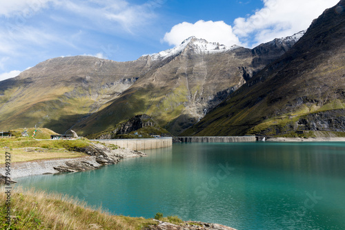 Blick auf den Moserboden Stausee bei Kaprun	 photo