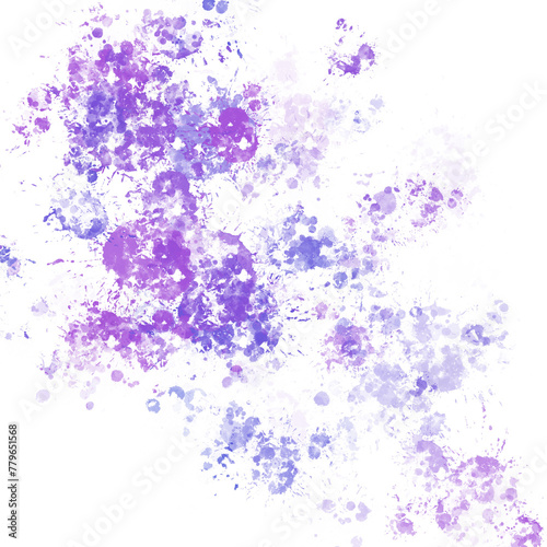 Abstract splashes, drops, stains, colorful, png, transparent background, cards, decoration, banner, creative, decor © Mariia