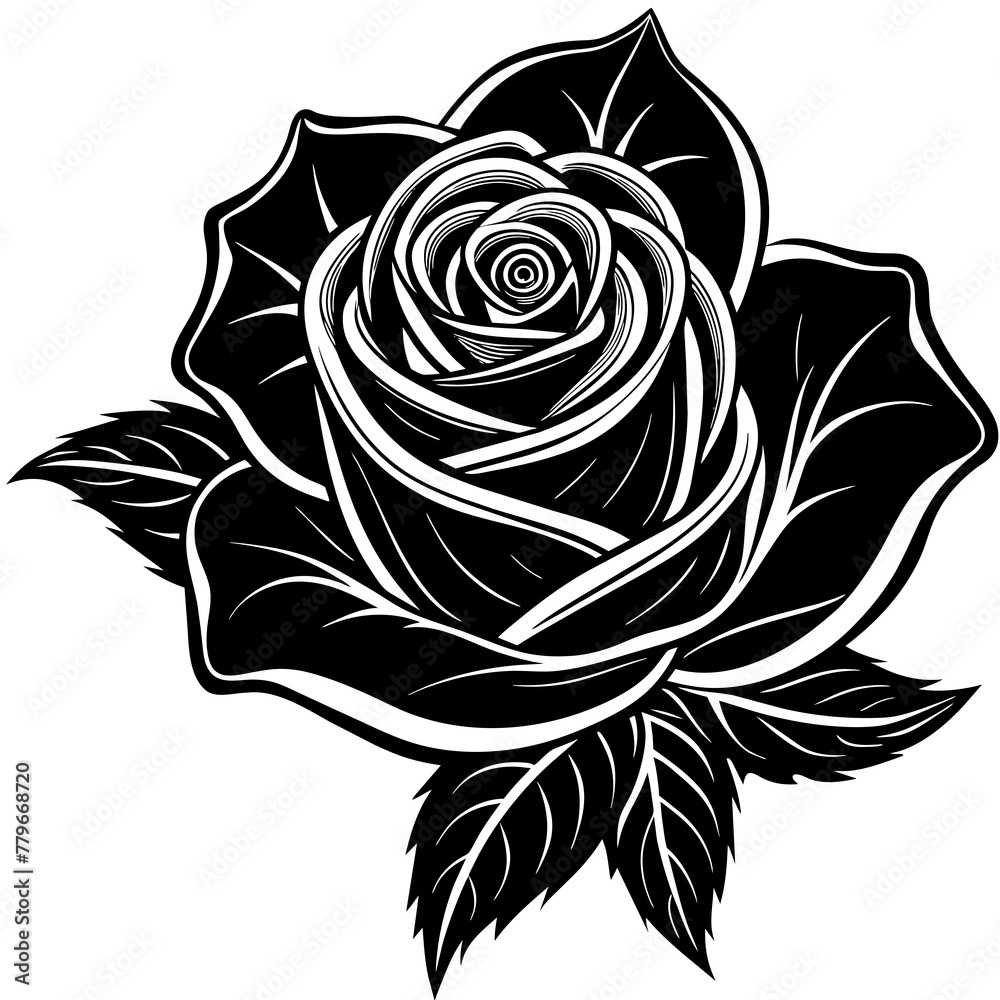 Flower vector illustration.
Flower vector illustration.