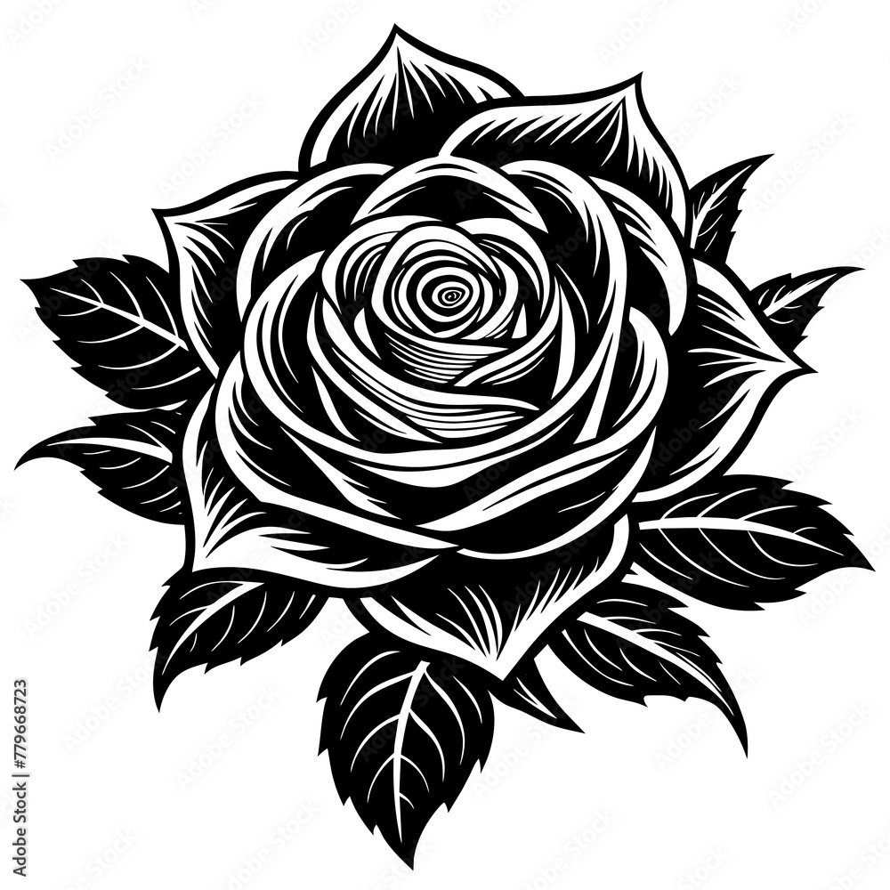 Flower vector illustration.
Flower vector illustration.