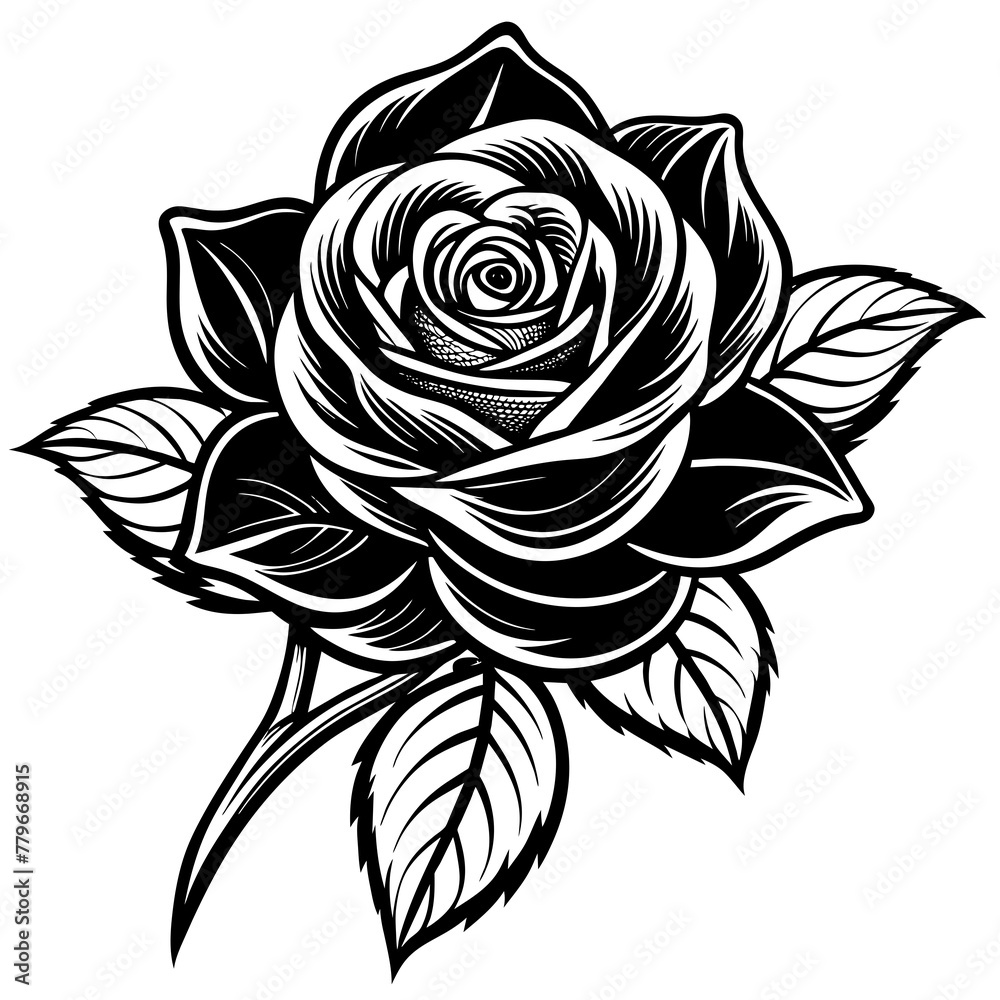 Flower vector illustration.
Flower vector illustration.