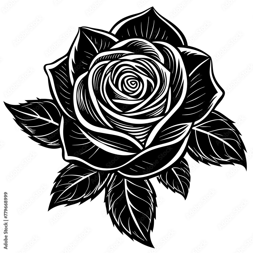 Flower vector illustration.
Flower vector illustration.
