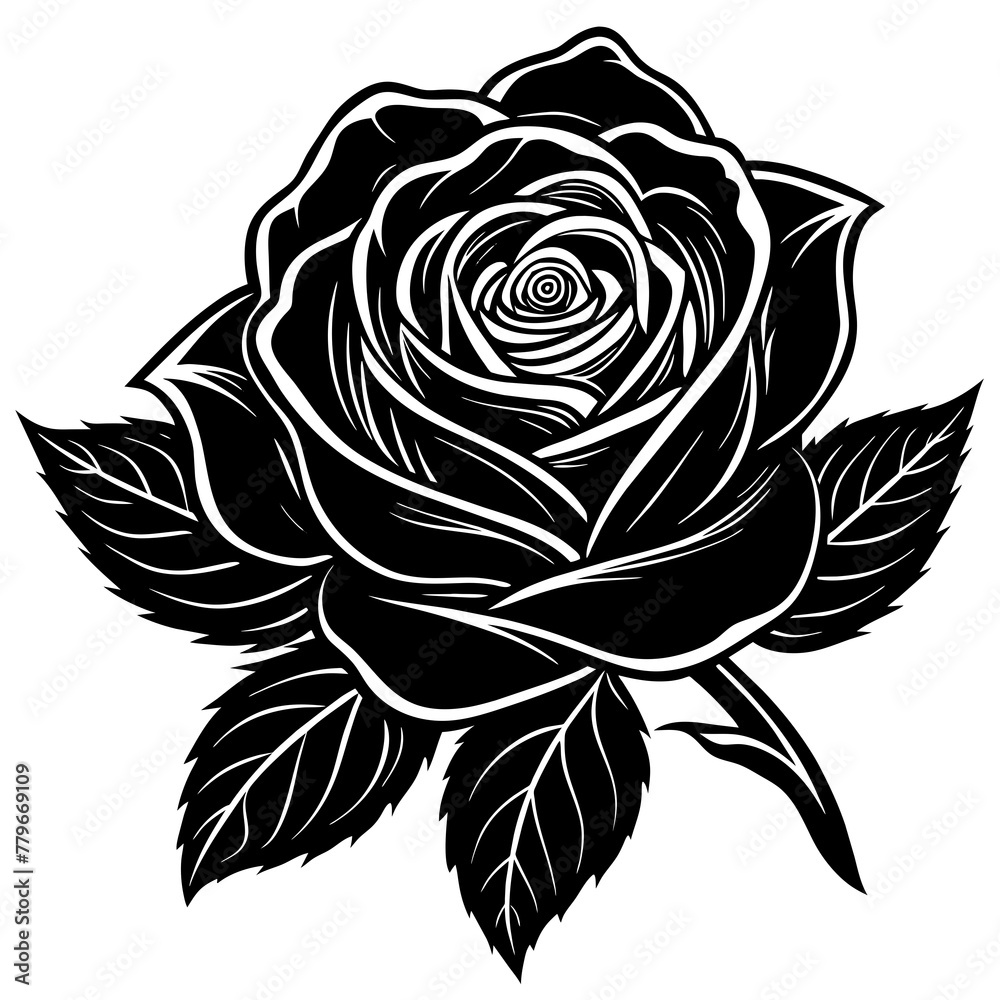 Flower vector illustration.
Flower vector illustration.