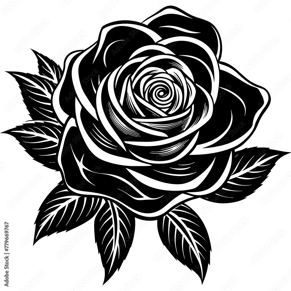 Flower vector illustration.
Flower vector illustration.