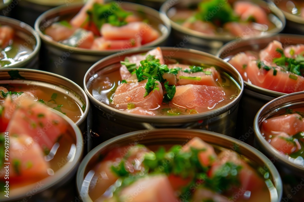 Tuna packed in water soy free