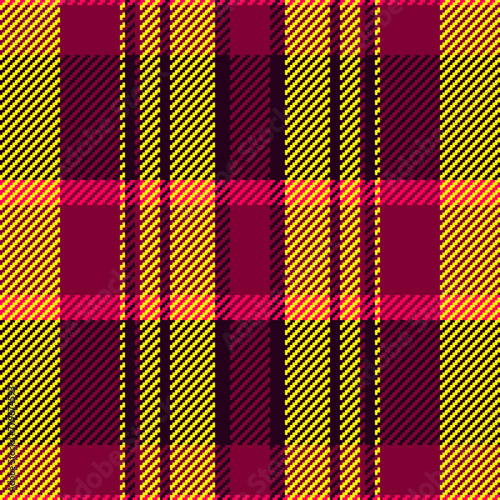 Tartan textile texture of fabric plaid seamless with a background pattern vector check.