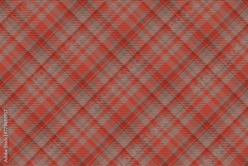 Seamless pattern of scottish tartan plaid. Repeatable background with check fabric texture. Vector backdrop striped textile print.