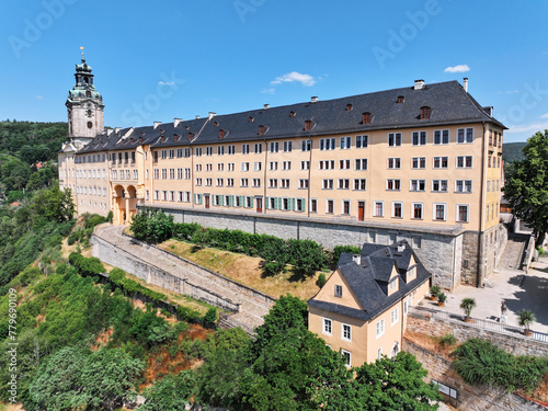 Thüringer Landesmuseum Heidecksburg - Rudolstadt - Drohnenaufnahme photo