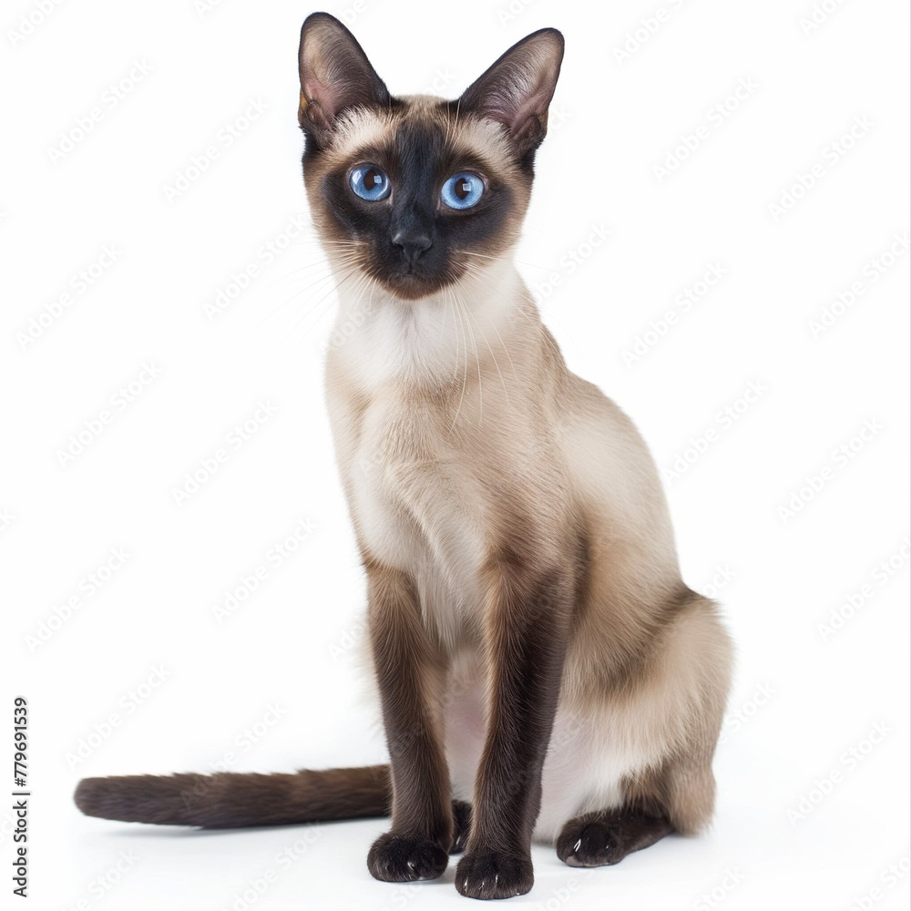 Tortie point siamese cats
