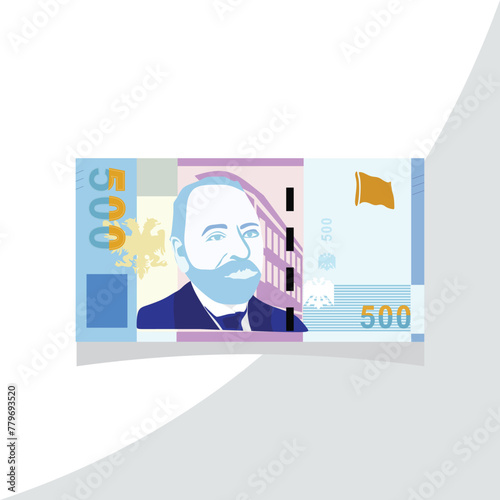 Vector Currency of Albania 500 Note Albania Currency 500 Note illustration, Albania Currency 500 Note picture or Albania Currency 500 Note image