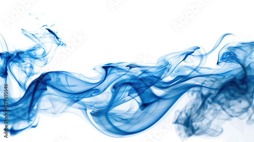 dark blue smoke isolated on white or transparent background png