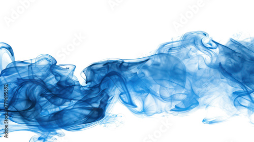dark blue smoke isolated on transparent or white background png