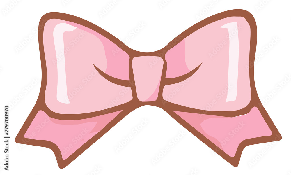 Pink ribbon bow Pink ribbon bow