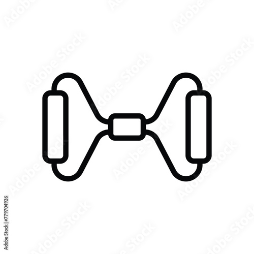 Exercise Bands vector icon