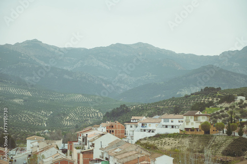 Beautiful medieval village Quesada in the province of Jaen in Andalusia in Spain. Sierra de Cazorla national park
