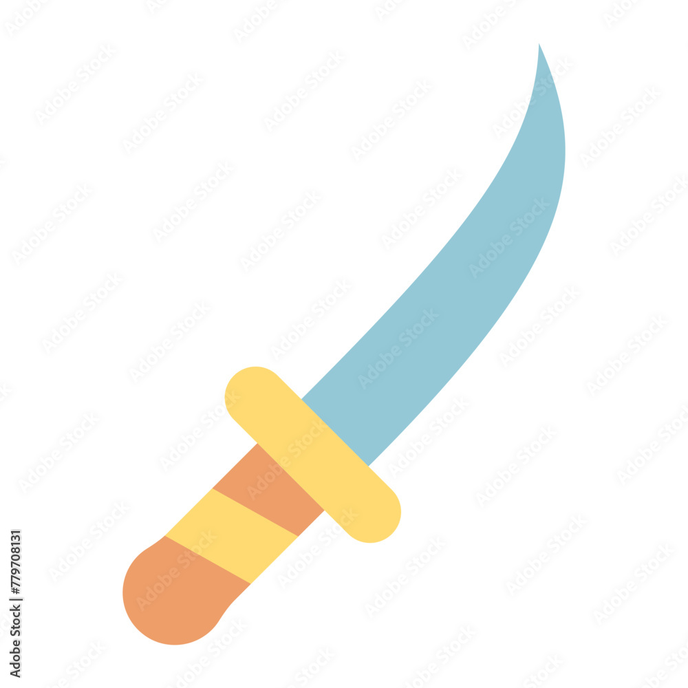 Knifes flat icon