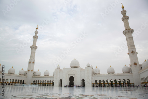 Sheikh Zayed Mosque, Grand Mosque, Abu Dhabi - march 18, 2024: