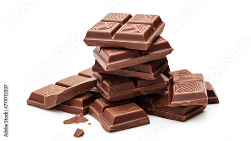 pieces of chocolate