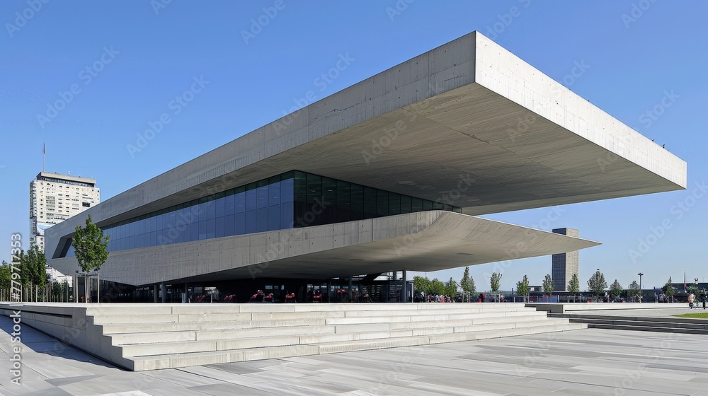 Modern Architecture Geometric Building Design Modern Architecture Geometric Building Design