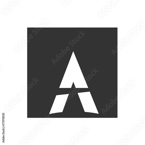 monogram logo A 1