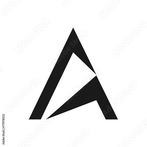 monogram logo A 14