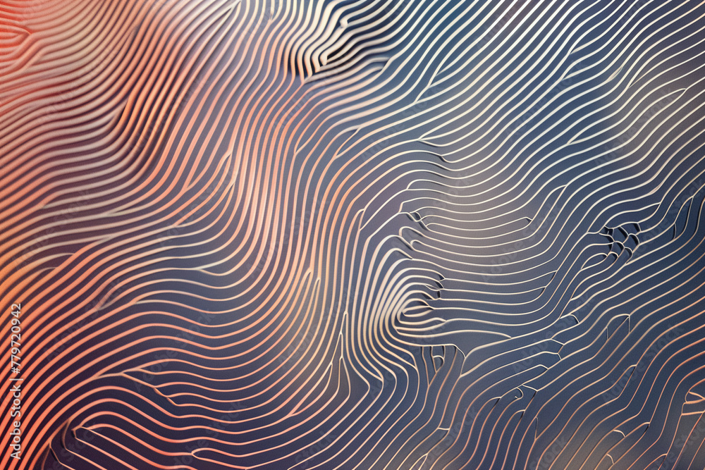 A single, continuous line evolving into intricate patterns, abstract , background