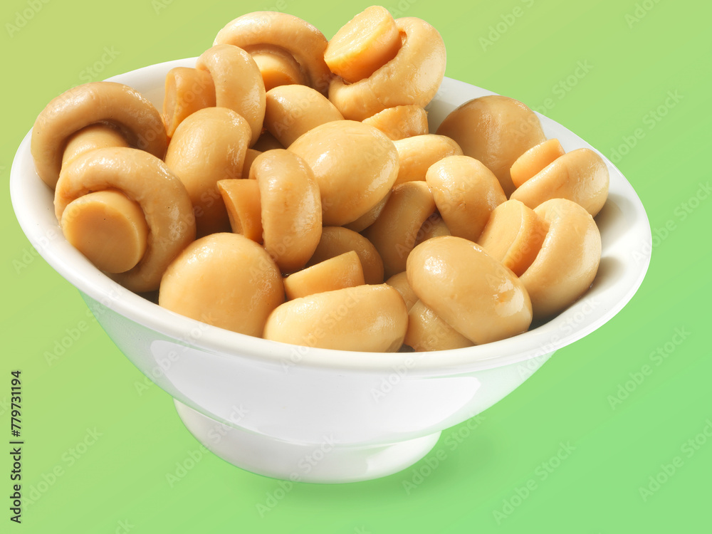 Champignons ganze Köpfe, Pilze, Schüssel, Dosenpilze, Champignons, Champignons ganze Köpfe, Pilze, Schüssel, Dosenpilze, Champignons,