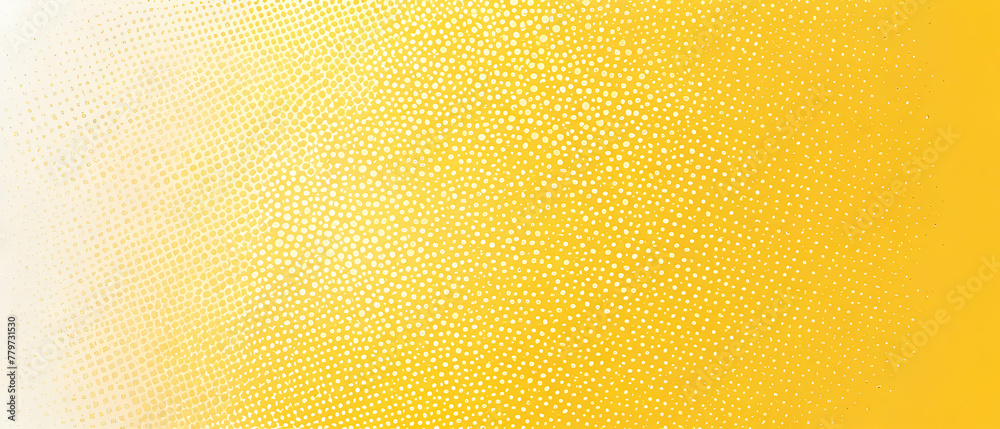Dots halftone white yellow color pattern gradient grunge texture background.