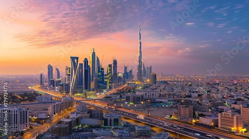 Saudi Arabia, Modern, international, Urban skyline and modern architecture