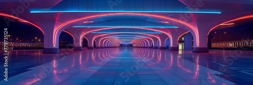 neon line project, saudi Arabia  photo