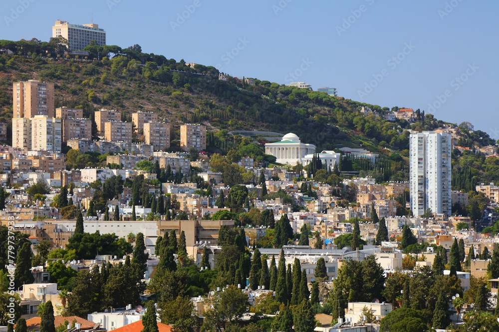 Carmel mountain in Haifa