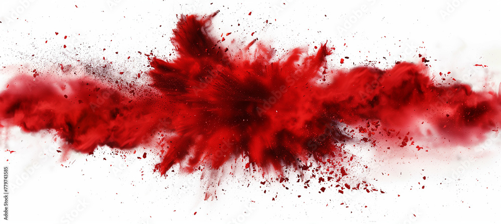 red paint splashes red paint splashes