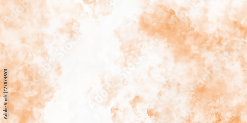 watercolor paint background design with colorful. digital painted watercolor orange abstract canvas aquarelle background. Blue watercolor textures backgrounds and web banners design. use foe banner. 