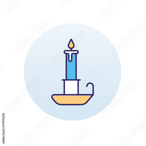 Candle Holder  vector icon