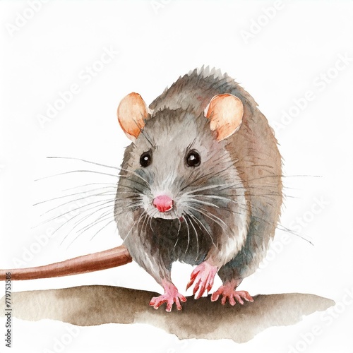 Szczur rysunek