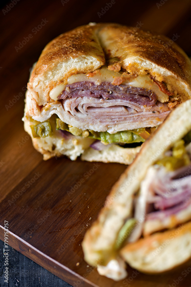 coldcuts deli sandwich