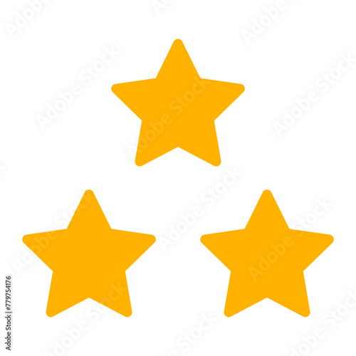 Rating flat icon