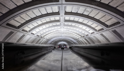 metro station in Washington DC