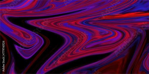 Abstract background of mixed shades of colorful nail polish with a marble pattern. Creative background colorful blue liquid paint. Bright and shinny blue and red background for any graphics. 