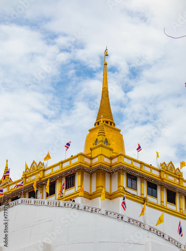 Wat Saket Ratchaworamahawihan (Golden Mountain) Bangkok, Thailand