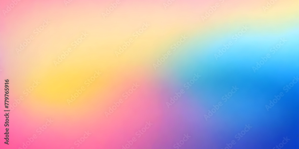 Obraz premium A blurry background displaying vibrant rainbow colors
