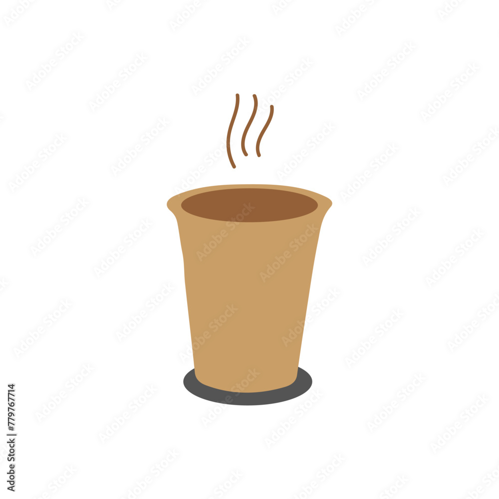 Hot chocolate drink. Beverage illustration vector Hot chocolate drink. Beverage illustration vector