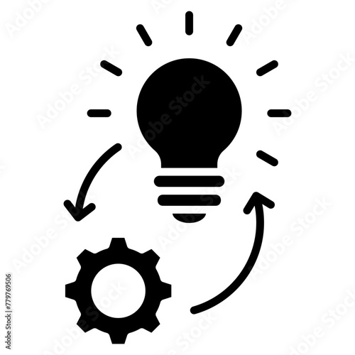 Realization Icon Element For Design