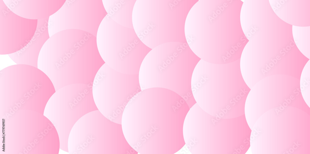 Abstract Background of minimalistic Circles in light pink Colors Abstract background. Generative Pastel color palette. Artistic Wallpaper 