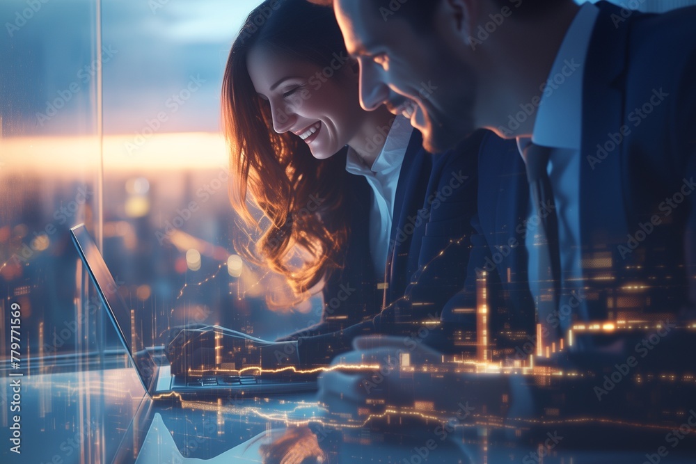 company employee consulting and work together company employee consulting and work together