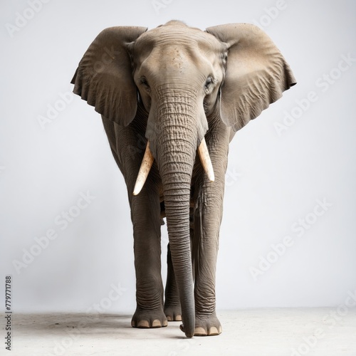 Elephant isolated on a white background