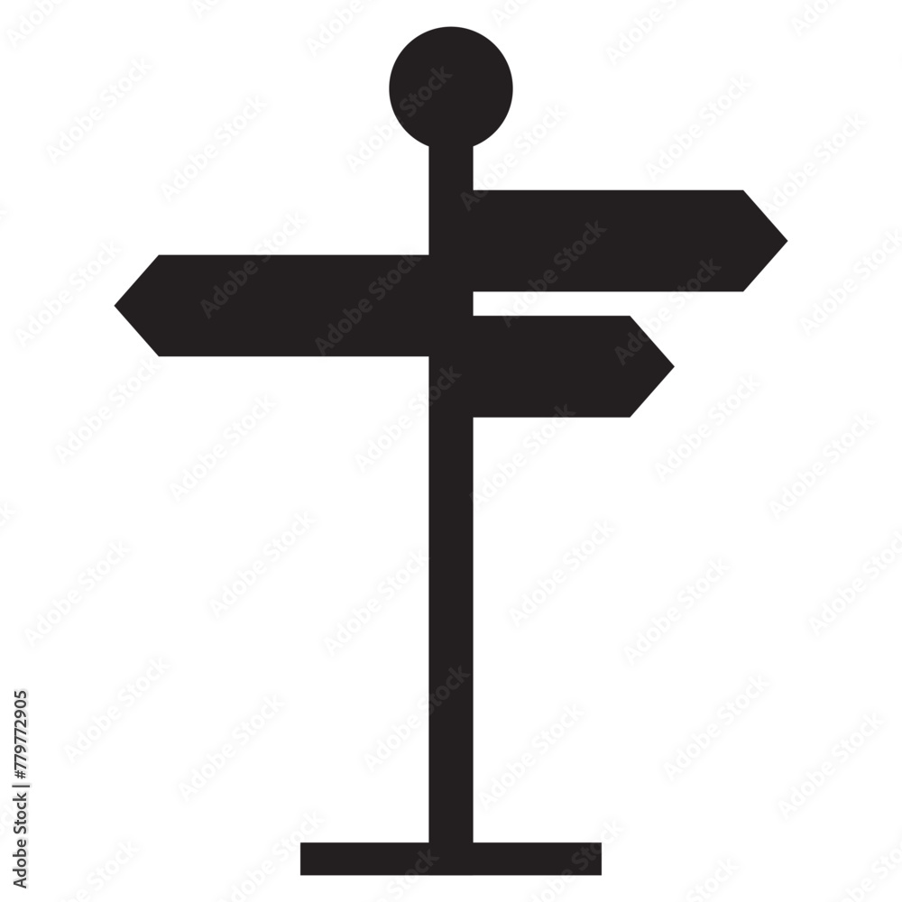 illustration of a pointers, signpost icon vector. Sign board isolated seet on white background.
illustration of a pointers, signpost icon vector. Sign board isolated seet on white background.