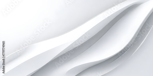 A white background featuring a wavy design, creating a dynamic and modern aesthetic
