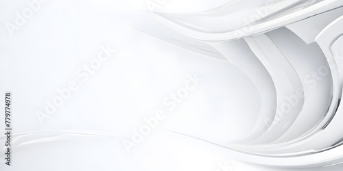 A white background featuring a wavy design, creating a dynamic and modern aesthetic
