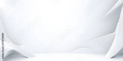 A white background featuring a wavy design, creating a dynamic and modern aesthetic